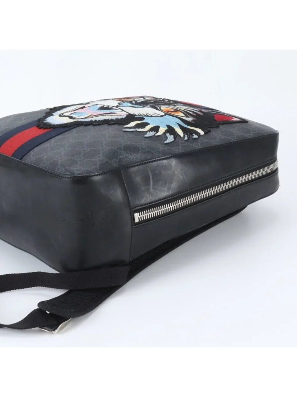 Gucci GG Supreme Angry Cat Leather